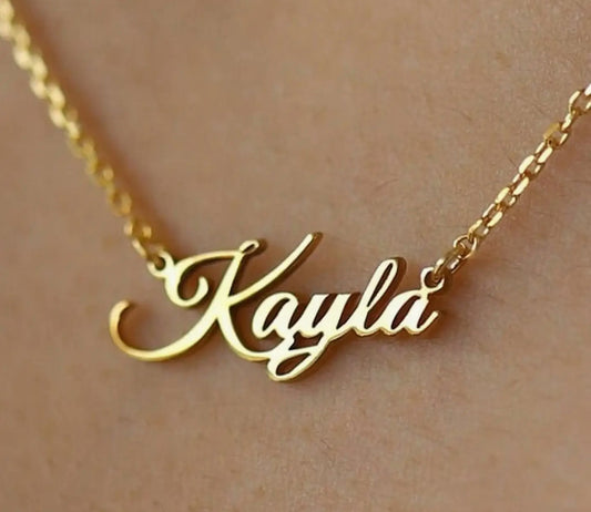 Cursive Name Necklace