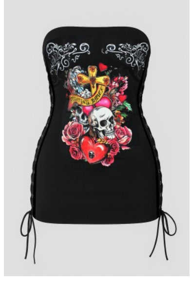 Graphic Tube Dress