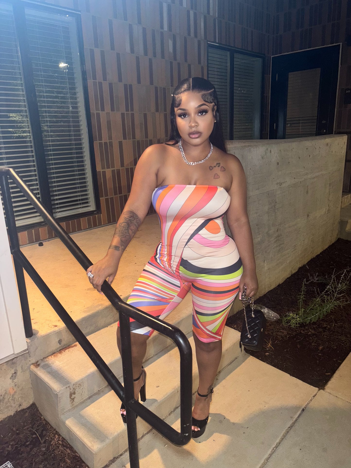 Baddie Romper